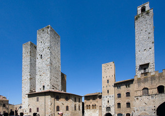 towers at San Gimignano
