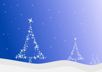 Merry Christamas trees