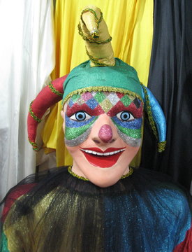 Figure de carnaval, Olinda, Brésil.