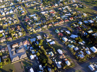 Obraz premium Arial View Township