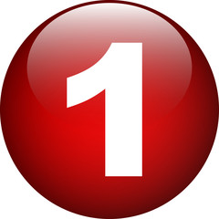 one (1) red number button