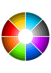 gradazione di colori