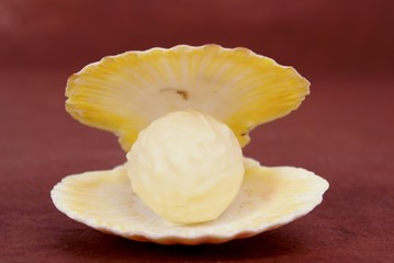 perle de chocolat blanc