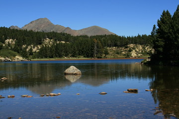 Lac des pyrénées