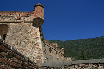 Fototapeta na wymiar Fort Liberia Villefranche de Conflent