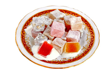 Turkish Delight plate