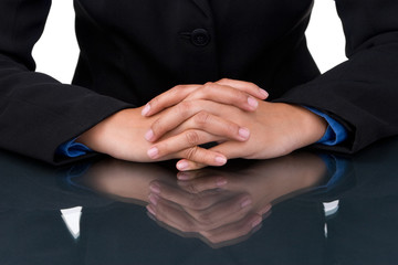 Obraz premium Formal hand gesture