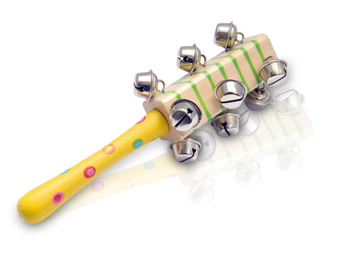maracas &agrave; grelots pour enfant