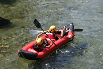 Kayak en duo