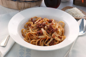Tagliatelle al ragu - Primi Emilia Romagna