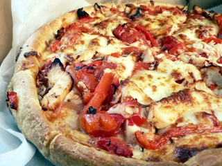 pizza in open box 5