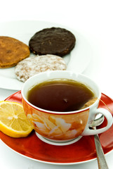 Tee mit Lebkuchen