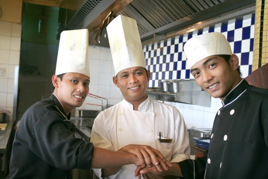 three chef