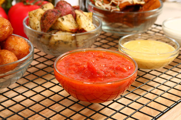 Bowl of marinara sauce