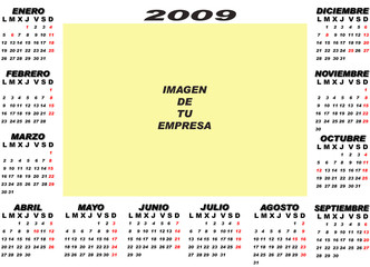 Calendario de escritorio 2009