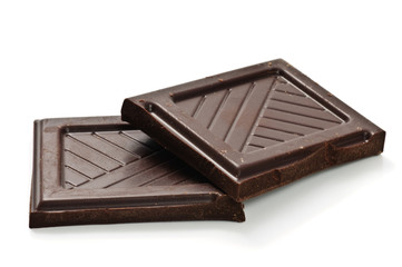 chocolate over white