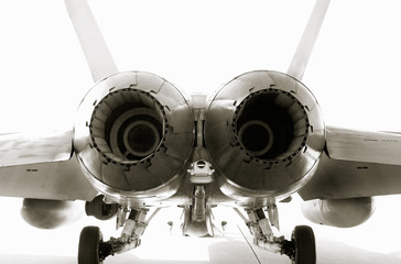 Toberas F-18 - obrazy, fototapety, plakaty