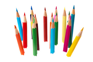 colored pencils