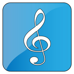 Obraz premium Violinschlüssel