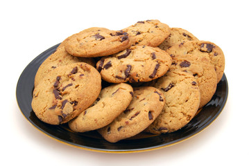 plate of cookies