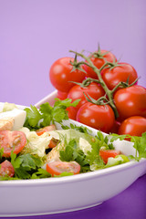 Fresh delicious salad