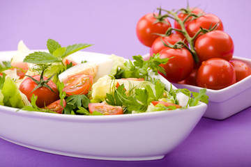 Fresh delicious salad
