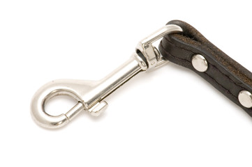 object on white tool dog lead