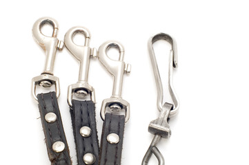 object on white tool dog lead