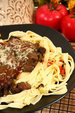 sirloin fettuccine