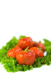 Strowberry isolated on white for your design