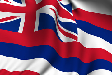 Rendered Hawaii Flag