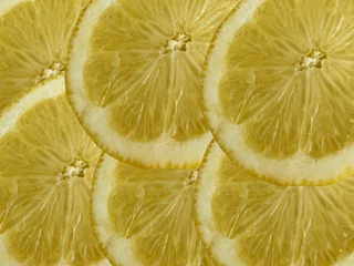 Fotobehang partjes citroen © Erika Buresch