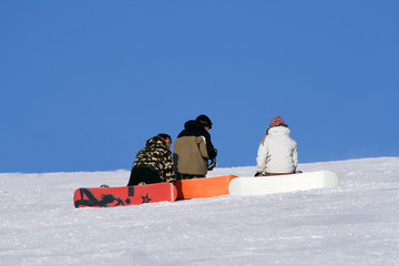 Snowboarders