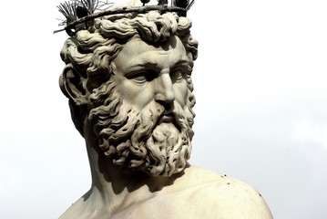 Firenze, piazza della Signoria: fontana del Nettuno