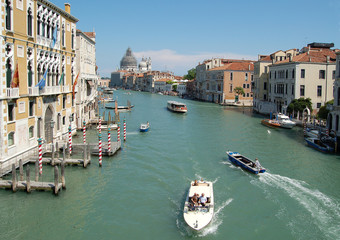 Canal Grande an einem Mittag