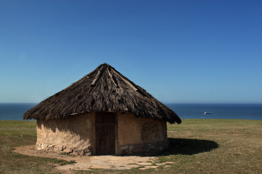 Choza antigua asturiana