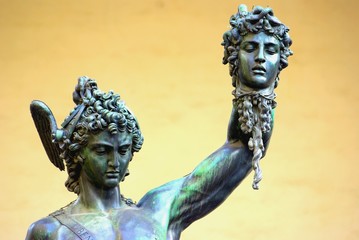 Firenze, loggia dei lanzi: Perseo e la Medusa