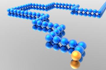 Golden leadership of business team