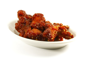 Sweet and Sour Pork Classical Popular Asian Cuisine Dish
