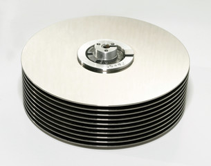 computer hard disk inside