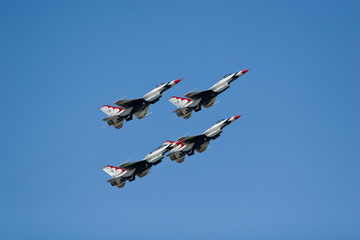 Thunderbirds in Formation