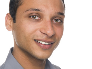 Fototapeta premium businessman with a big smile.