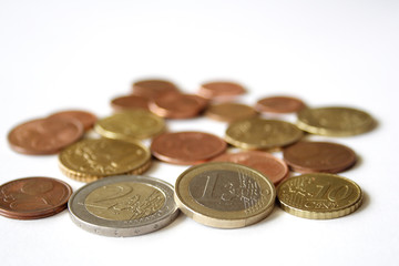 euro coins