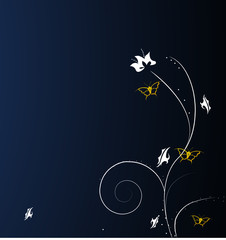 A beautiful Abstract Floral Design