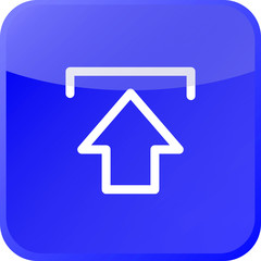 blue upload button