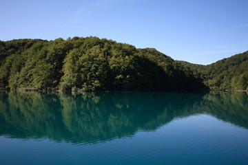 Fototapeta na wymiar lago di Plitvice