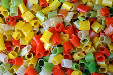 macarrones de colores