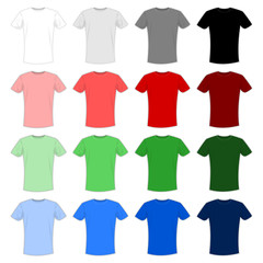 t-shirts farbig