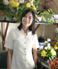 florist at work