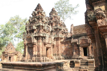 Tempelanlage von Angkor Wat in Kambodscha